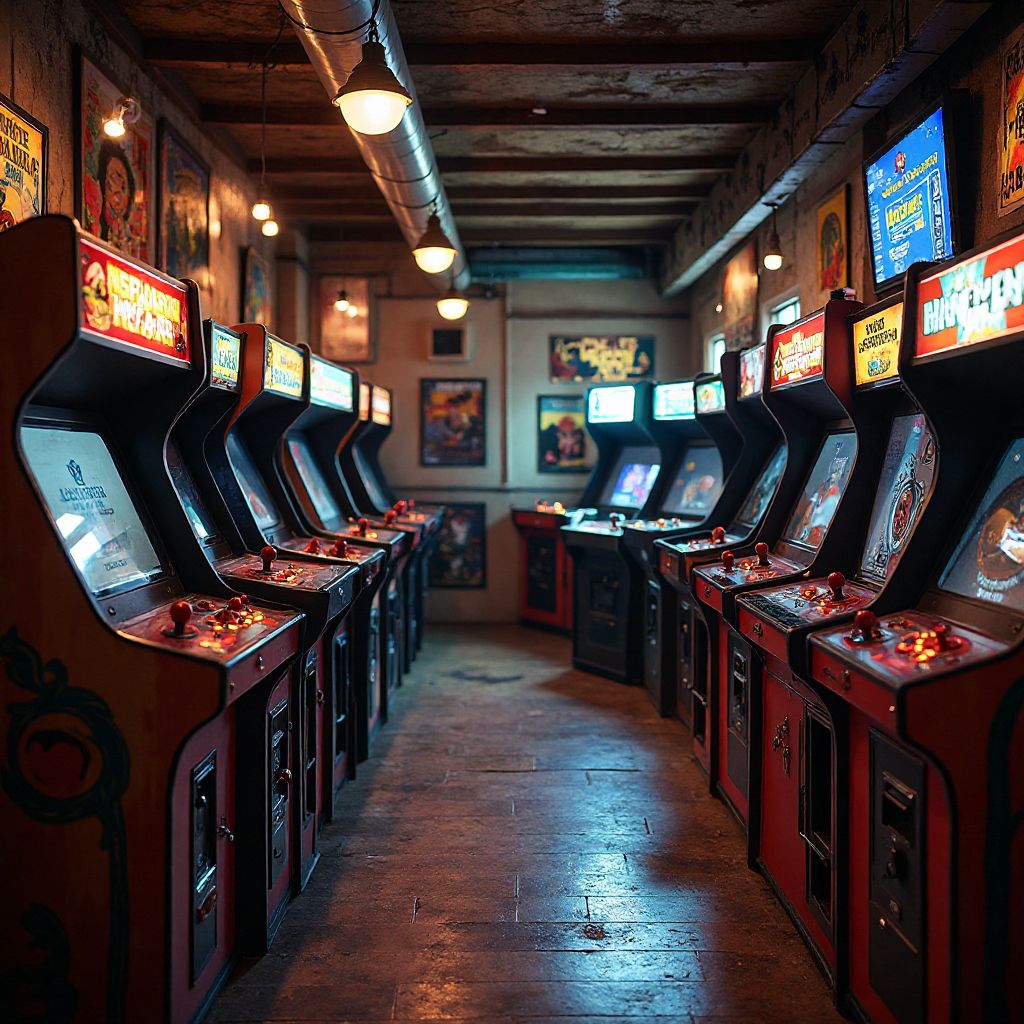 Retro Gaming Arcade